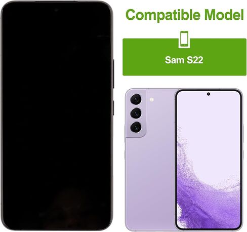 شاشة LCD رقمية بديلة متوافقة مع Samsung Galaxy S22 SM-S901B، SM-S901B/DS، SM-S901U (أسود مع إطار) مجموعة رقمية لشاشة تعمل باللمس مع أدوات إصلاح - 6.1 بوصة in Saudi Arabia