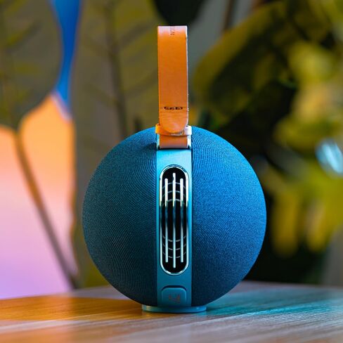 UB+ S1 Circle Hi-Fi Bluetooth 5.3 Speaker, Water Resistant IPX5, The Moving Soundstage (Grey) in Saudi Arabia