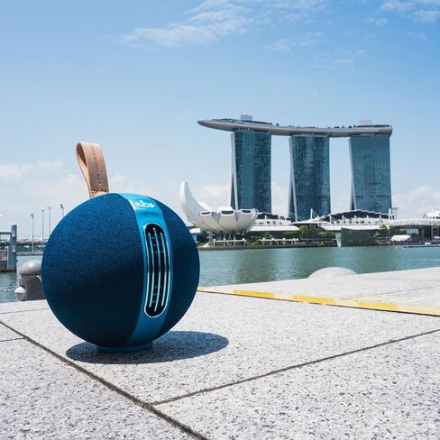UB+ S1 Circle Hi-Fi Bluetooth 5.3 Speaker, Water Resistant IPX5, The Moving Soundstage (Grey) in Saudi Arabia