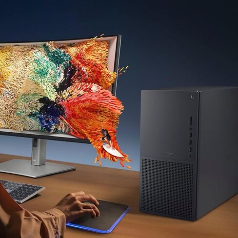 Dell XPS 8960 Business Desktop Computer Tower 2023 | 13th Gen Intel Core i9-13900 24-Core CPU, 64GB DDR5 RAM, 2TB NVMe M.2 PCIe SSD, GeForce RTX 4060 Ti 16GB GDDR6, Windows 11 Pro in Saudi Arabia