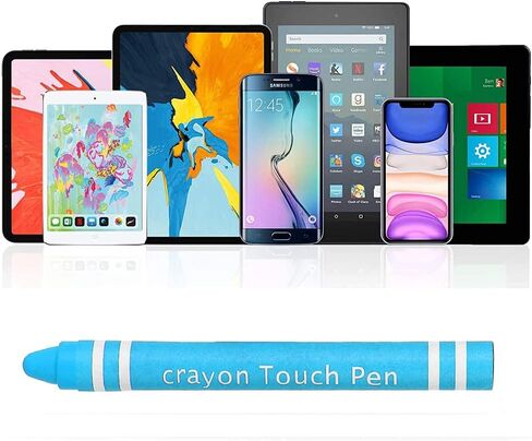 Crayon Anti-Scratch ABS Pen High Sensitivity Smartphones Tablet Touch Pen for iOS/Android in Saudi Arabia