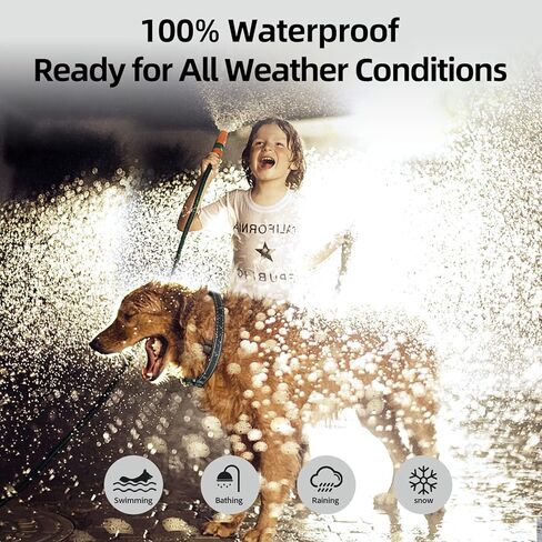 طوق نباح الكلاب، طوق FAFAFROG الذكي القابل لإعادة الشحن، طوق تدريب مضاد للنباح مع 5 صدمات اهتزاز صوتية قابلة للتعديل، طوق النباح للكلاب الكبيرة والمتوسطة والصغيرة (وردي) in Kuwait