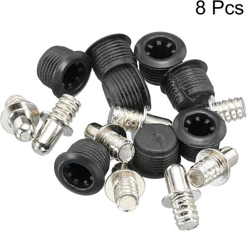 MECCANIXITY Speaker Grill Guides Plastic and Metal Dia 6mm for Speaker Parts Accessories Pack of 8 in Saudi Arabia