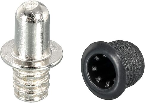 MECCANIXITY Speaker Grill Guides Plastic and Metal Dia 6mm for Speaker Parts Accessories Pack of 8 in Saudi Arabia
