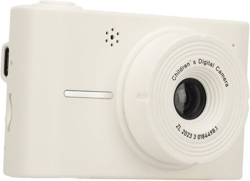 كاميرا رقمية، كاميرا FHD 1080P 40 ميجابكسل للتصوير الفوتوغرافي، كاميرا رقمية تكبير 8X وكاميرا صغيرة الحجم مضادة للاهتزاز للمراهقين والأولاد والبنات (أبيض) in Saudi Arabia