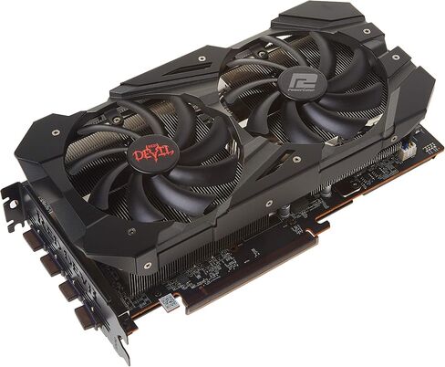 PowerColor Red Devil AMD Radeon RX 5600 XT 6GB AXRX 5600XT 6GBD6-3DHE/OC (متجدد) in Saudi Arabia