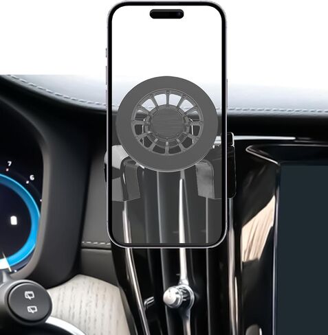 Volvo S60/V60 Phone Mount for MagSafe, Exclusive Fit for Volvo S60/V60 2019-2024, Fit for MagSafe iPhone 15/14/13/12/Mini Series, Super-Strong Magnet for Air Vent S60/V60 Accessories Holder in Kuwait