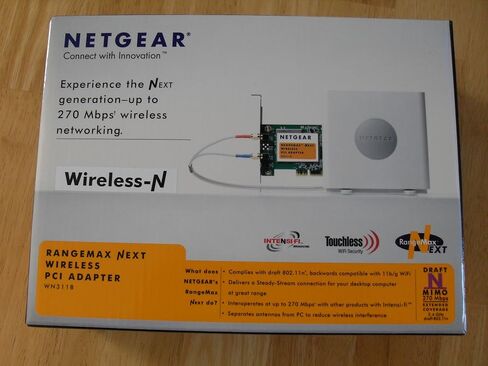 NETGEAR WN311B RangeMax Wireless-N PCI Adapter in Saudi Arabia