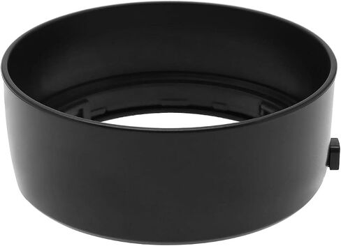 غطاء عدسة حربة eMagTech ES-65B متوافق مع Canon RF 50mm F1.8 STM عدسة الكاميرا ملحقات التصوير الفوتوغرافي غطاء عدسة ظل العدسة أسود in Kuwait
