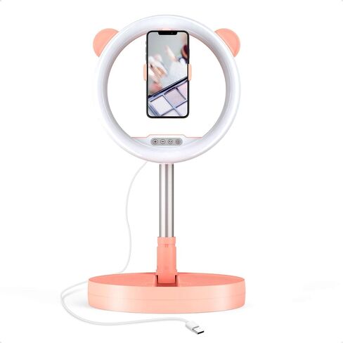 Zecti 18 Inch Ring Light with Stand Kit, 45W 6500K Detachable Large Ring Light for Live Streaming, YouTube, Tiktok, Makeup, Video, Hairdressing, Photography CRI90 in Saudi Arabia