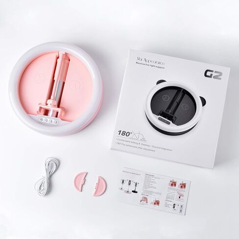 Zecti 18 Inch Ring Light with Stand Kit, 45W 6500K Detachable Large Ring Light for Live Streaming, YouTube, Tiktok, Makeup, Video, Hairdressing, Photography CRI90 in Saudi Arabia