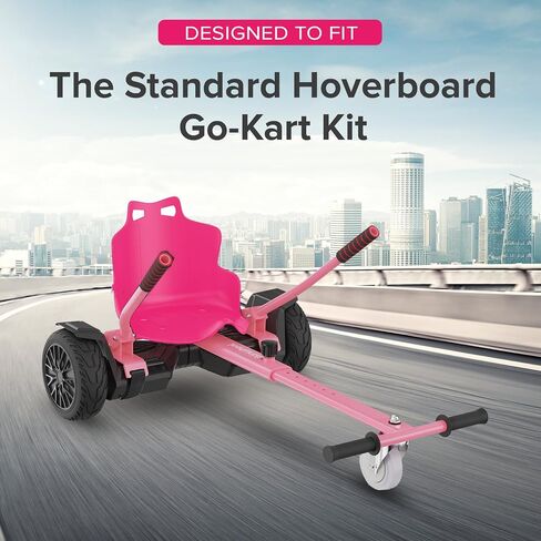 مقعد AlveyTech الأسود لمجموعة Hoverboard Go-Kart القياسية - مقاعد بلاستيكية ABS ذات إطار قابل للتعديل وملاءمة دقيقة، تركيب بنفسك، ملحقات بديلة in Saudi Arabia