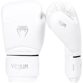 Venum Contender 1.5 XT Boxing Gloves - White/Pink - 16 Oz