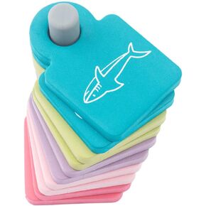 Bella Tunno Tub Hub – 10-Piece Non-Toxic Soft Foam Baby Bath Toys and Silicone Suction Storage Stand Included (New Fairytale)