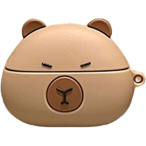 Case Compatible with Airpods Pro/Pro2, Cute Kawaii Fish Design Case Cover, Fashion Portable Earbuds Accessories Soft Silicone Wireless Earphone Shockproof Protector with Hook Red