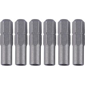 6 pack ​Screwdriver Bit Adapter,6.35mm 1/4" Insert Bit Adapter to 4mm Screwdriver Micro Bit Holder Magnetic Hex Socket Shank Screwdriver Bit Adapter for Manual Electric Tool Adaptor Holder in Saudi Arabia