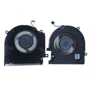 CPU and GPU Cooling Fan Replacement for HP Omen 15-EK 15-EN(GTX1660Ti RTX20) TPN-Q236 TPN-Q238 12V Series 15-EN0013DX 15-EN0023DX 15-EK0013DX 15-EK0023DX