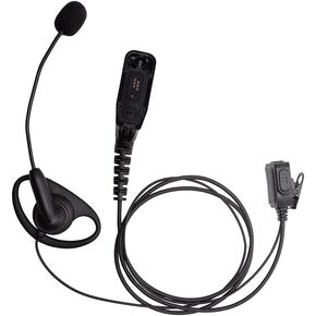 APX 6000 D Shape Earpiece for Motorola,Xpr 7550e Earpiece and Mic Compatible with XPR6550 XPR7550 APX4000 APX7000 XPR6350 XPR7350 Two Way Radio in Kuwait