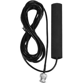 ASHATA Radio Antenna, 30MHz -1200MHz Wideband Scanner Mobile Radio Antenna Glass Mount with BNC Connector