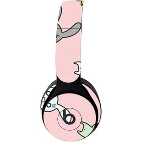 MightySkins Skin for Beats Solo Pro Wireless Headphones - Black Zebra | Protective, Durable, and Unique Vinyl Decal wrap Cover | Easy to Apply, Remove, and Change Styles | Made in The USA