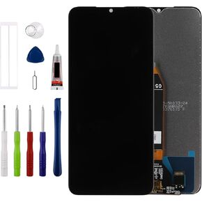 [New] Duotipa LCD Display Screen Digitizer Assembly Replacement for Xiaomi Poco M5 6.58" 22071219CG with Technical Repair Tools Kit-Black.