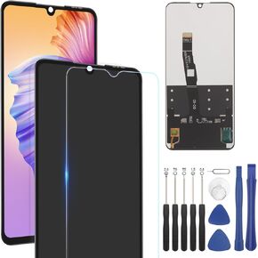 Screen Replacement for Huawei P30 Lite Nova 4E MAR-LX3A MAR-LX2 MAR-L21 MAR-LX3 MAR-LX1 2019 6.15" LCD Display Touch Screen Digitizer Assembly with Tools