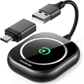 محول SMQMAW اللاسلكي CarPlay، يحول CarPlay السلكي من المصنع إلى CarPlay Dongle اللاسلكي Plug & Play CarPlay اللاسلكي للسيارات من 2015 ولهاتف Apple iPhone iOS 10+ فضي