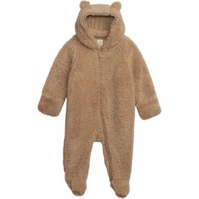 GAP baby-girls Teddy Sherpa Onepiece