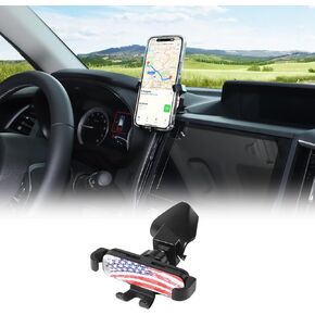 Car Phone Mount Fit for Subaru Forester 2019-2024/XV 2018-2021, Center Console Air Outlet Cell Phone Holder, Handsfree Air Vent Phone Stand, Telescopic Arm Holder (Black)