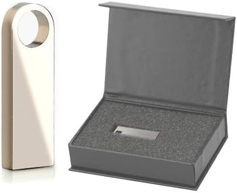 محرك أقراص فلاش Balmy سعة 16 جيجابايت، محرك أقراص USB عالي السرعة، محرك أقراص USB معدني، عصا ذاكرة محمولة (16 جيجابايت، فضي مستدير) in Saudi Arabia