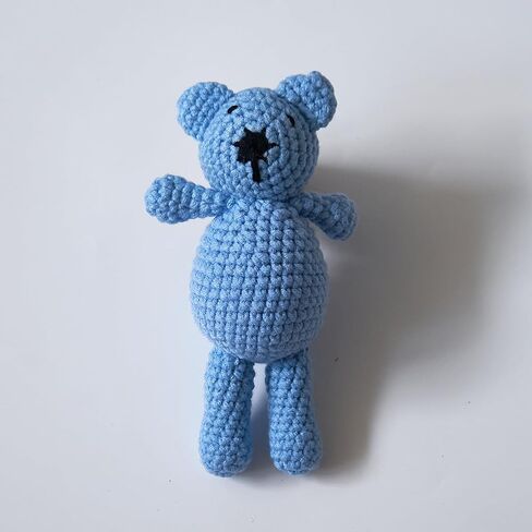 Zeroest Newborn Baby Boy Girl Photography Props Bear Hat Outfits Crochet Kint Handmade Cap Set for Newborn Photo Shoot in Kuwait