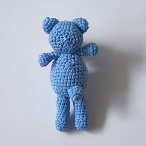 Zeroest Newborn Baby Boy Girl Photography Props Bear Hat Outfits Crochet Kint Handmade Cap Set for Newborn Photo Shoot in Kuwait