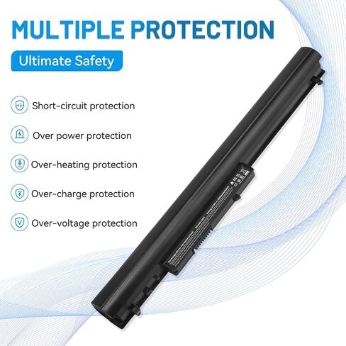 776622-001 LA04 14.8V Battery Replacement for HP Pavilion 14 15 Series, for HP 350 G1 350 G2 248 G1, 728460-001 752237-001 F3B96AA HSTNN-DB5M HSTNN-YB5M HSTNN-UB5M [37Wh/2500mAh] in Saudi Arabia