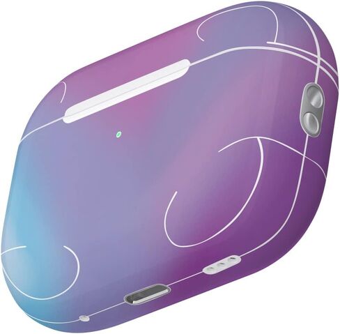 أغلفة MightySkins (عبوة من قطعتين) متوافقة مع Apple AirPods Pro 2 - ضباب أرجواني | غطاء ملتف واقٍ ومتين وفريد ​​من نوعه من الفينيل | سهل التطبيق والإزالة وتغيير الأنماط | صنع في الولايات المتحدة الأمريكية in Kuwait