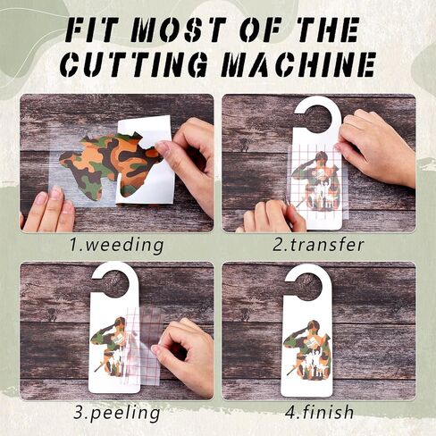 Autism Puzzles Permanent Vinyl 12 Sheets 12"x10" Jigsaw Puzzles Permanent Adhesive Vinyl Rainbow Color Sticker Vinyl for Mugs Self Adhesive Vinyl Compatible with Cricut/Silhoutte Cameo in Kuwait