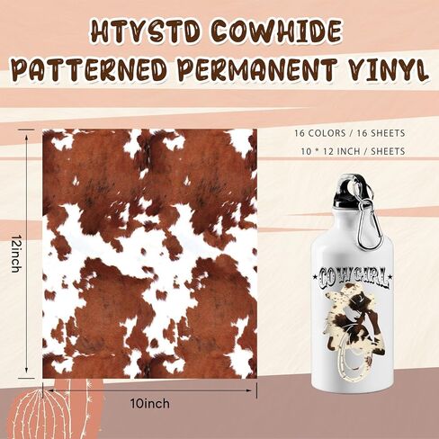 Autism Puzzles Permanent Vinyl 12 Sheets 12"x10" Jigsaw Puzzles Permanent Adhesive Vinyl Rainbow Color Sticker Vinyl for Mugs Self Adhesive Vinyl Compatible with Cricut/Silhoutte Cameo in Kuwait