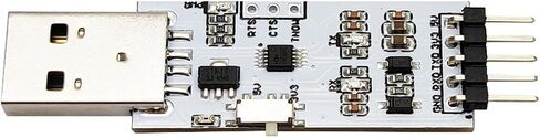 CH340 USB A to TTL Serial Adapter Converter Module USB to uart Serial Swipe Board 3.3/5V Level Output Migration Template STC Download Cable Serial Port (Female with Shell,TA) in Saudi Arabia