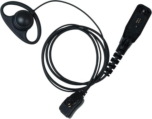 سماعة أذن APX 6000، سماعة رأس على شكل D مع ميكروفون PTT متوافقة مع Motorola XPR6550 XPR7550 APX4000 APX7000 XPR6350 XPR7550e XPR7350 راديو ثنائي الاتجاه in Kuwait