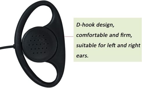 سماعة أذن APX 6000، سماعة رأس على شكل D مع ميكروفون PTT متوافقة مع Motorola XPR6550 XPR7550 APX4000 APX7000 XPR6350 XPR7550e XPR7350 راديو ثنائي الاتجاه in Kuwait