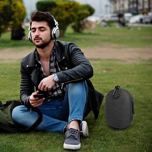 GEVO Travel Case for Solo 2 3 4 Headphones, Hard Carrying Case for Beats Solo 2 /Solo3 /Solo 4 /Solo Pro On-Ear Wireless Headsets Protective Bag - Black in Kuwait