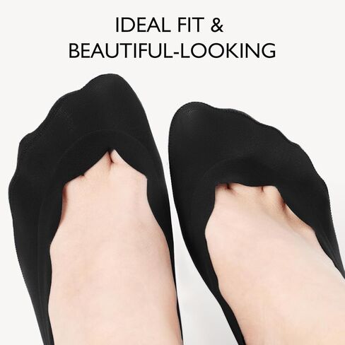 No Show Socks for Women 6 Pairs, Ultra Low Cut Liner Socks Non-Slip and Breathable in Saudi Arabia
