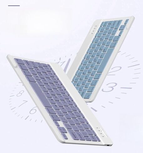AnMengXinLing Keyboard Case for iPad Pro 13 Inch (M4) 2024,Magnetic Detachable Keyboard Case with Upper Pencil Holder Support Pencil Charging for iPad 13" Pro 2024 (M4), Blue in Saudi Arabia