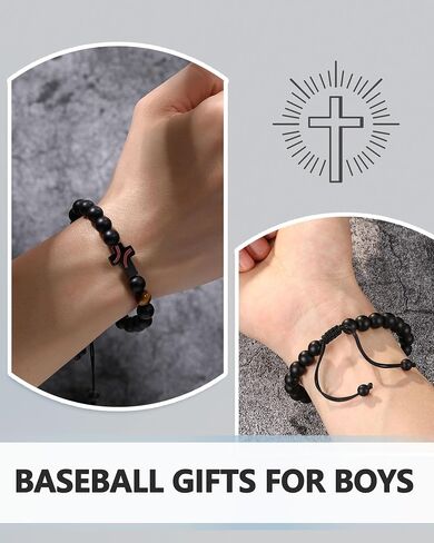 UNGENT THEM Football Accessories Football Gifts for Boys 8-12 Cross Bracelet, Easter Basket Suffers Gifts for Kids Teens Teenage Boys 6 8 10 12 13 14 in Saudi Arabia