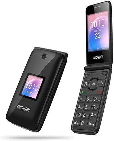 Alcatel GO FLIP (4044V) أسود، مفتوح من المصنع (متجدد) in Kuwait
