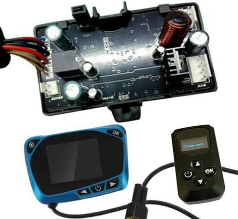 1Set سخان شاشات كريستال بلورية التبديل والتحكم عن بعد 12 فولت/24 فولت شاشة LCD واضحة عرض لسيارة الهواء الديزل جهاز التدفئة جهاز تحكم مجموعة استبدال أجزاء in Kuwait