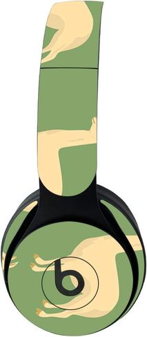 MightySkins Skin for Beats Solo Pro Wireless Headphones - Black Zebra | Protective, Durable, and Unique Vinyl Decal wrap Cover | Easy to Apply, Remove, and Change Styles | Made in The USA in Saudi Arabia