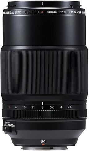 Fujifilm XF 80mm f/2.8 R LM OIS WR Macro Lens, Black, Bundle with 3Pod Trek Series Carbon Fiber Travel Tripod/Monopod and Arca Type Ball Head, Cleaning Kit, Cleaning Cloth in Saudi Arabia