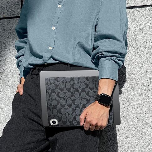 حافظة مصممة لجهاز iPad 10.2 بوصة، حافظة الجيل التاسع / الثامن / السابع (2021/2020/2019) iPad Air 3rd 2019/2017 iPad Pro 10.5 بوصة من جلد البولي يوريثان مع حامل قلم رصاص، حافظة خلفية ناعمة من مادة TPU، غطاء للنوم/الاستيقاظ التلقائي - أسود in Saudi Arabia