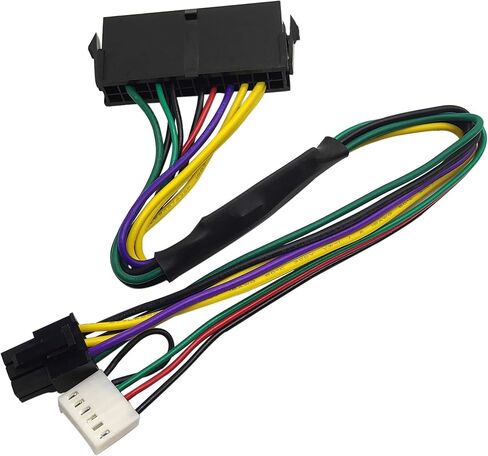 COMeap 24 pin to 6 pin Adapter HP ATX Power Cable Compatible with Z200 Z210 Z220 Z230 Z240 SFF MT TWR Series 4000 6005 8300, ProDesk 600 G1, EliteDesk 800 G1 13.3-inch (34cm) in Saudi Arabia