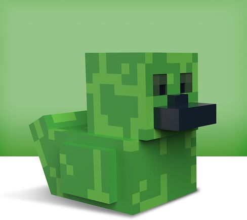 TUBBZ Mini Steve Collectible Vinyl Rubber Duck Figure - Official Minecraft Merchandise - Video Games and Movies in Saudi Arabia